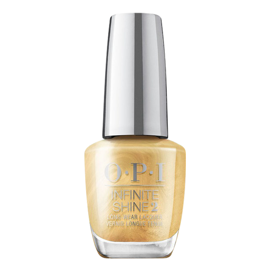 OPI Infinite Shine, Shine Bright Collection 2020, ISL HRM40, This Gold Sleighs Me, 0.5oz OK0918VD