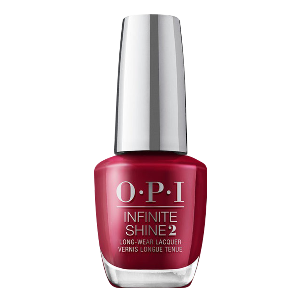 OPI Infinite Shine, Shine Bright Collection 2020, ISL HRM43, Red-y For the Holidays, 0.5oz OK0918VD