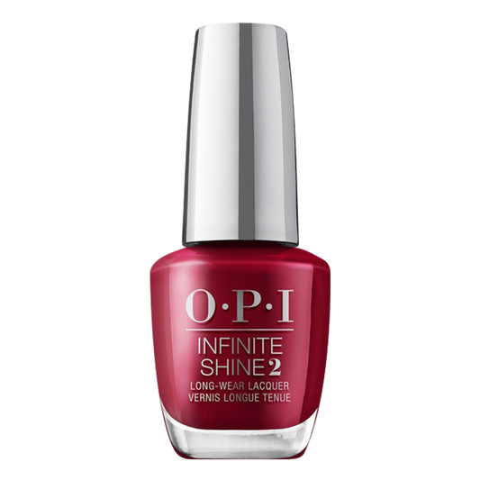 OPI Infinite Shine, Shine Bright Collection 2020, ISL HRM43, Red-y For the Holidays, 0.5oz OK0918VD