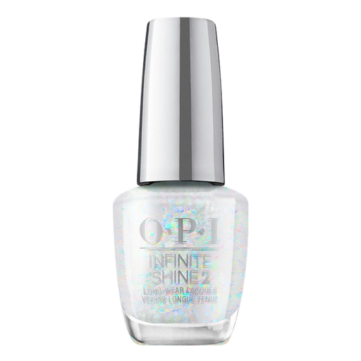OPI Infinite Shine, Shine Bright Collection 2020, ISL HRM48, All A'twitter In Glitter, 0.5oz OK0918VD