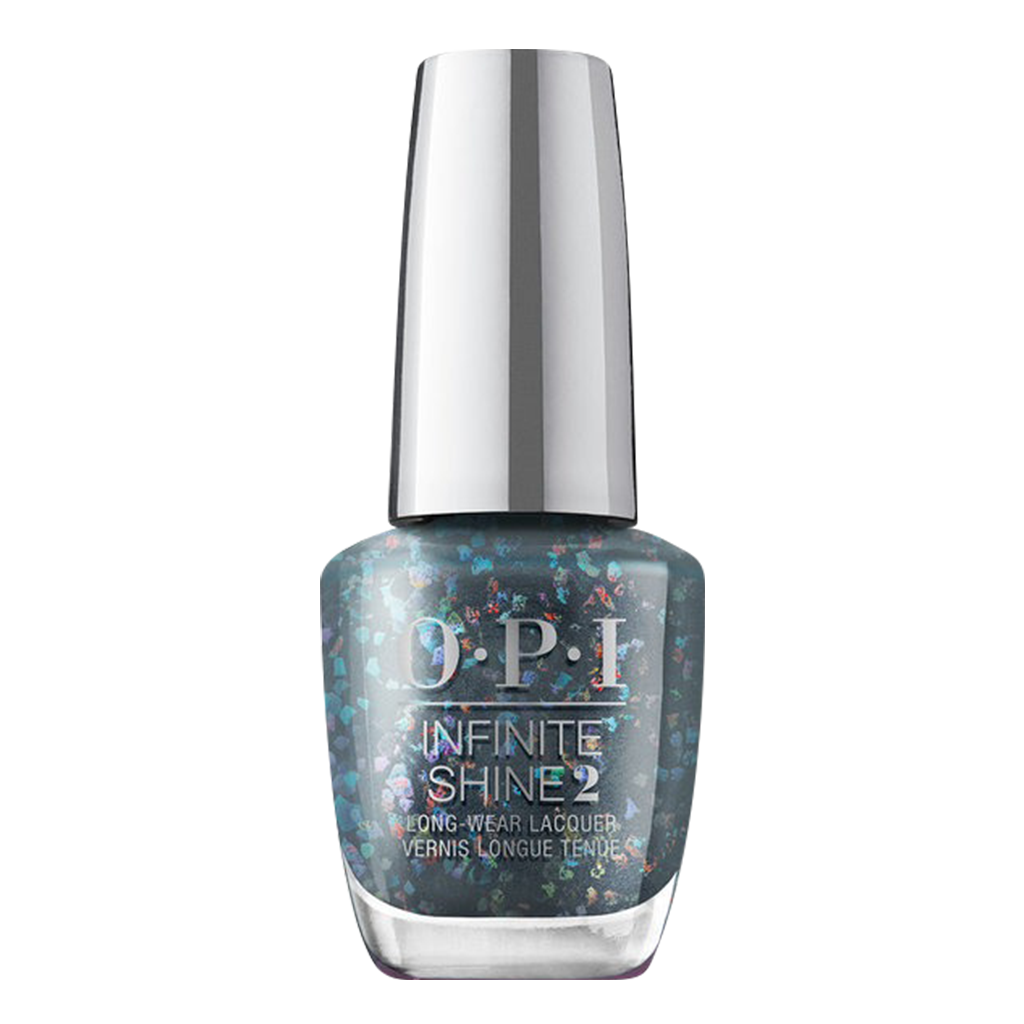 OPI Infinite Shine, Shine Bright Collection 2020, ISL HRM50, Puttin' on the Glitz, 0.5oz OK0918VD