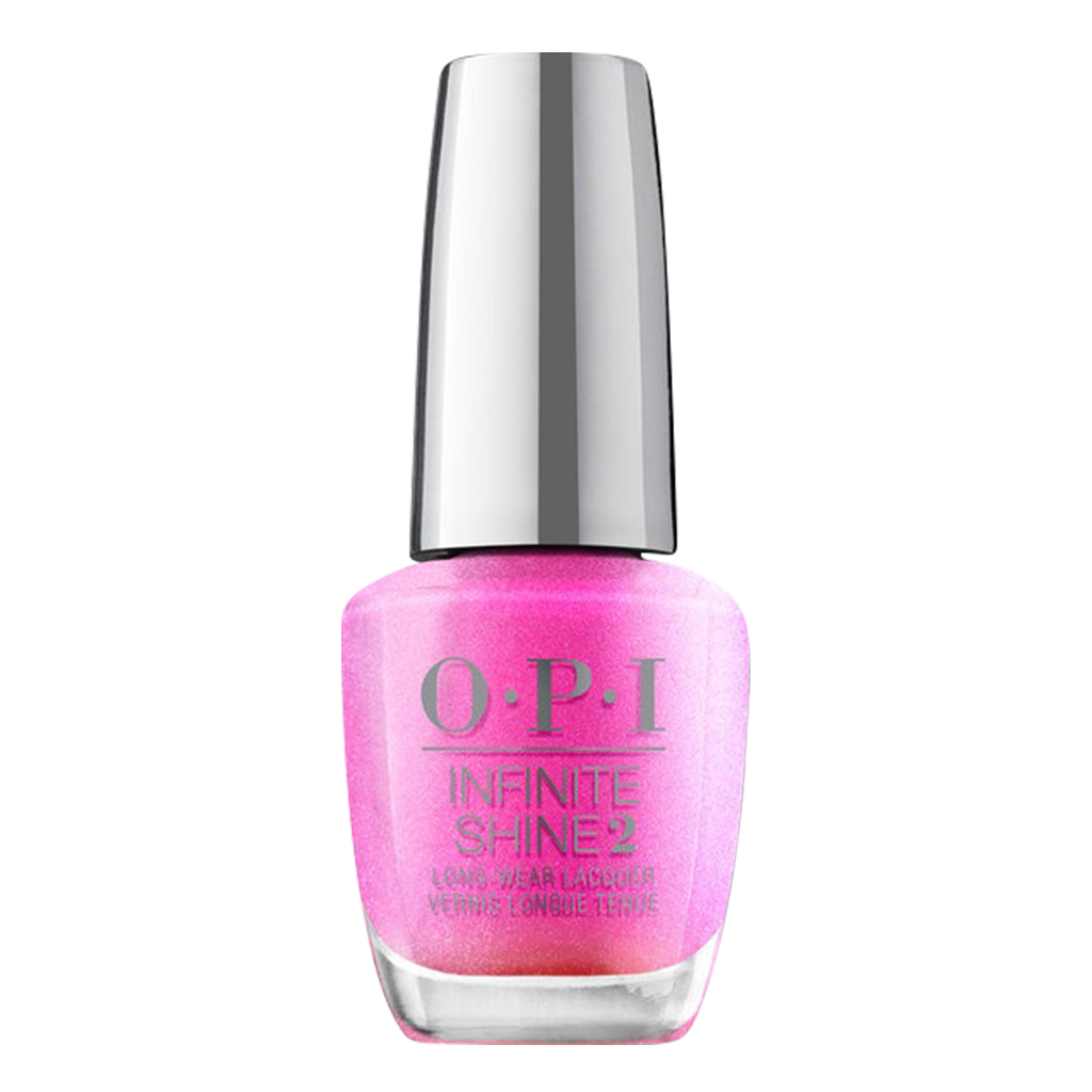 OPI Infinite Shine, Hidden Prism Collection 2020, ISL SR06, Rainbows In Your Fuchsia, 0.5oz OK1017VD