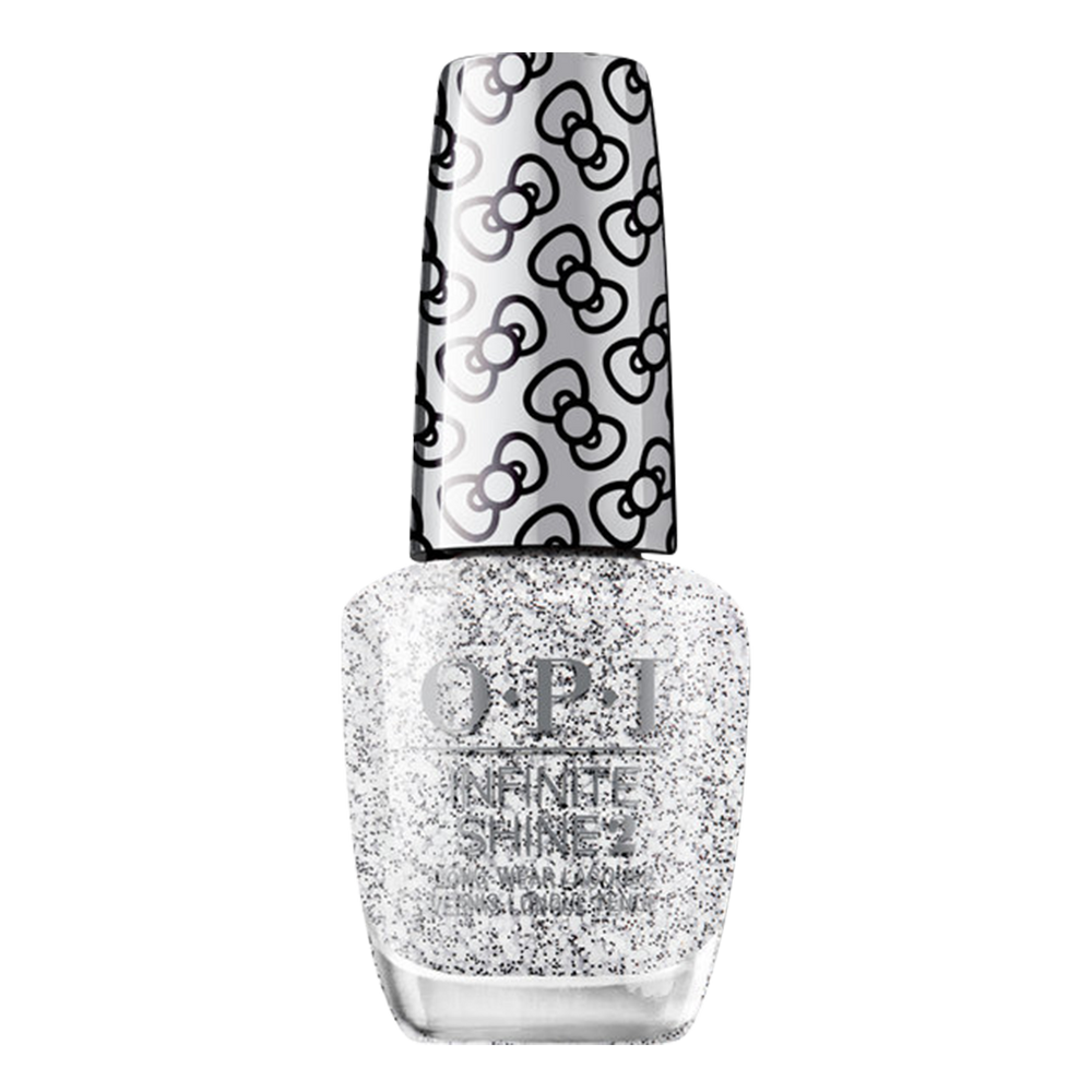OPI Infinite Shine, Hello Kitty Collection, ISL HRL32, Glitter To My Heart, 0.5oz OK1004VD
