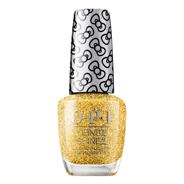 OPI Infinite Shine, Hello Kitty Collection, ISL HRL43, Glitter All The Way, 0.5oz OK1004VD