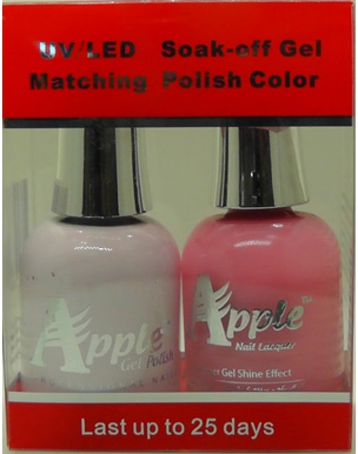 Apple Nail Lacquer And Gel Polish, 207, Light-Pink, 0.5oz KK1016
