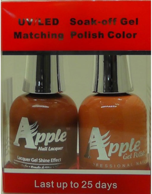 Apple Nail Lacquer And Gel Polish, 221, Shinny-Latte, 0.5oz KK1016