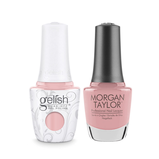 Gelish Gel Polish & Morgan Taylor Nail Lacquer 1, The Color Of Petals Collection, 1410342, I Feel Flower-Full, 0.5oz OK0115LK