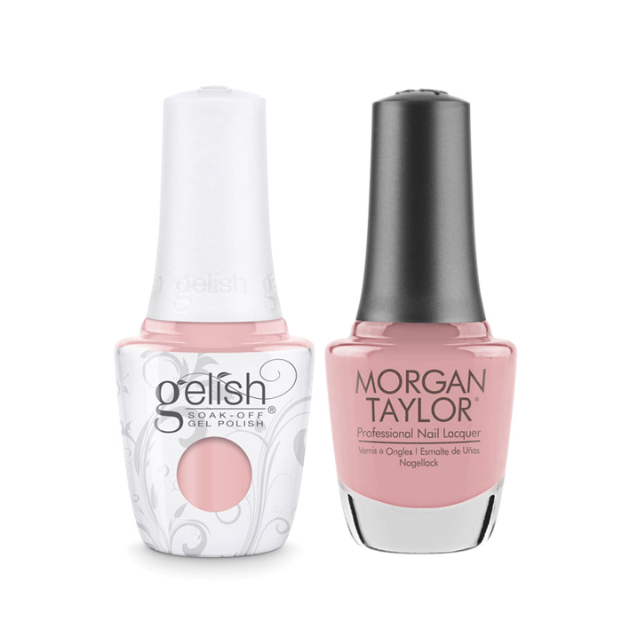 Gelish Gel Polish & Morgan Taylor Nail Lacquer 1, The Color Of Petals Collection, 1410342, I Feel Flower-Full, 0.5oz OK0115LK