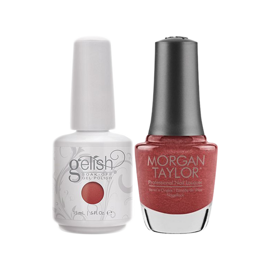 Gelish Gel Polish & Morgan Taylor Nail Lacquer, Ice Queen Anyone? , 0.5oz, 1100116+ 50241