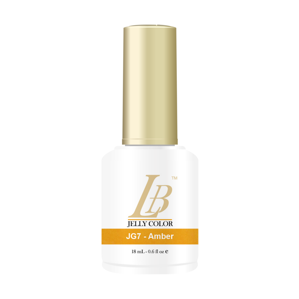 iGel LB Jelly Gel Polish, JG07, Amber, 0.6oz OK0528VD