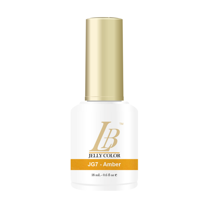 iGel LB Jelly Gel Polish, JG07, Amber, 0.6oz OK0528VD