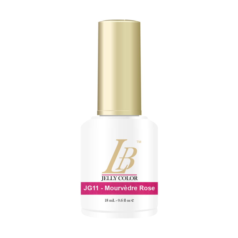 iGel LB Jelly Gel Polish, JG11, Mourvedre Rose, 0.6oz OK0528VD