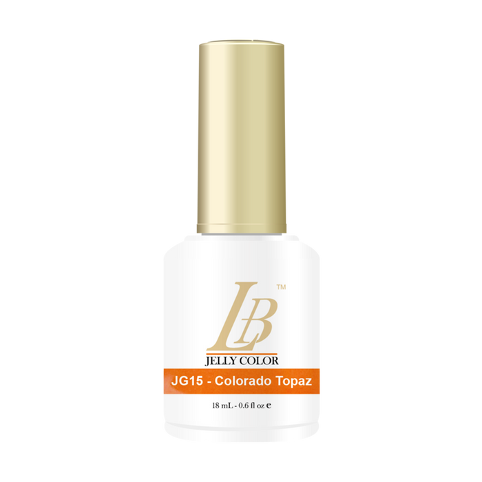 iGel LB Jelly Gel Polish, JG15, Colorado Topaz, 0.6oz OK0528VD