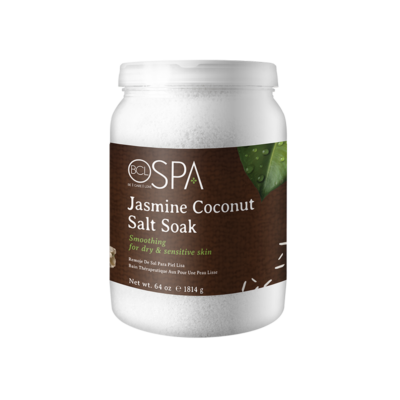 BCL SPA, Dead Sea Salt Soak Jasmine Coconut, 64oz