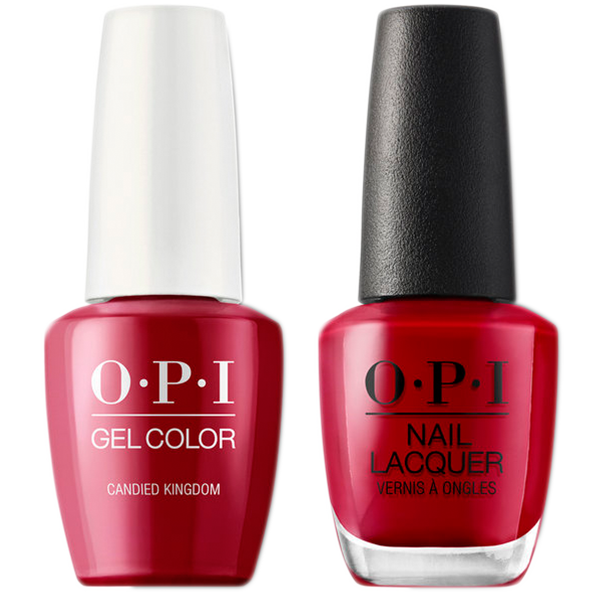 OPI GelColor And Nail Lacquer, Nutcracker Collection, K10, Candied Kingdom, 0.5oz KK1115