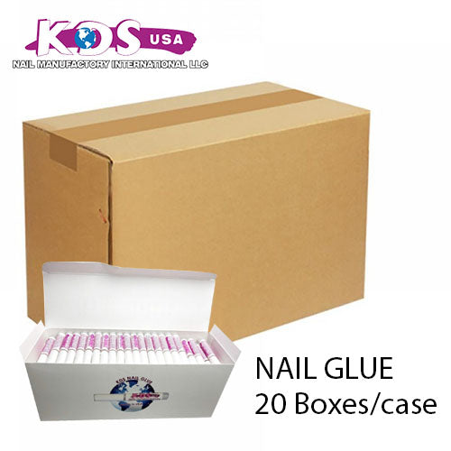 KDS Nail Glue, CASE, 20 Boxes/case