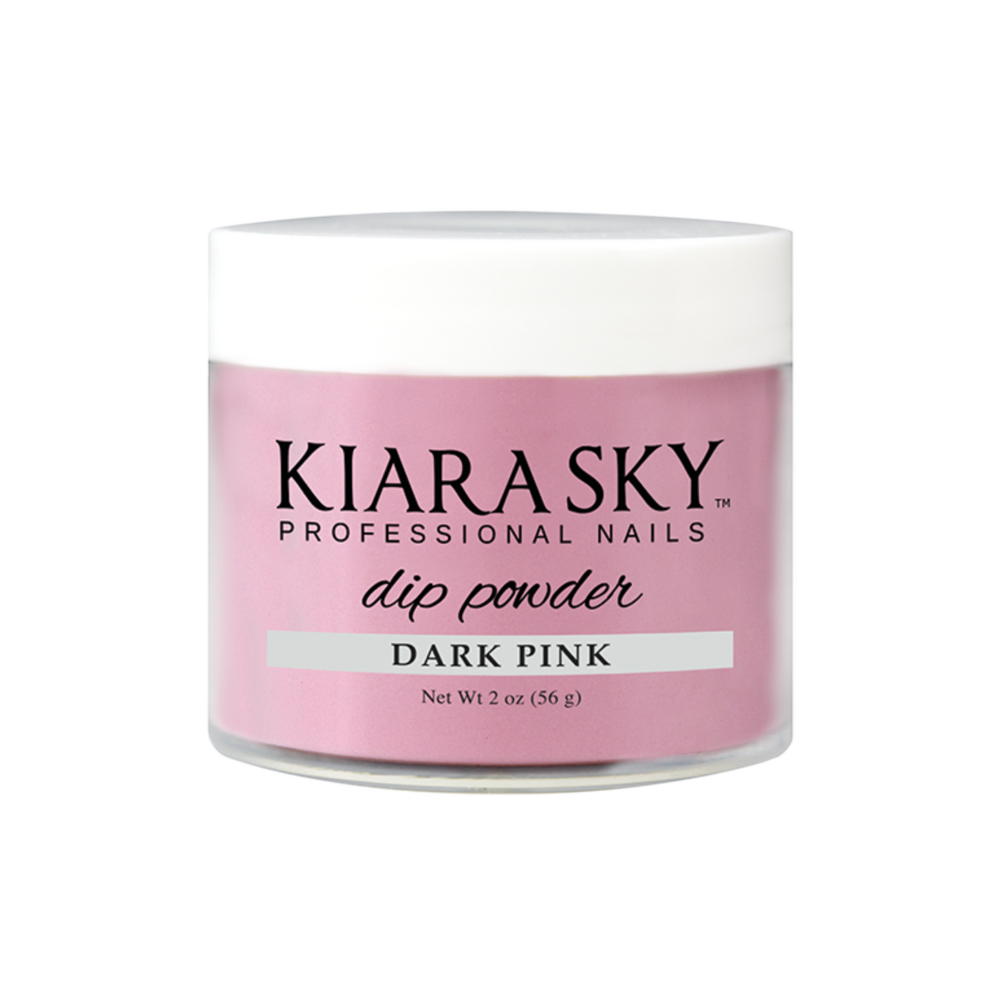 Kiara Sky Dipping Powder, DARK PINK, 2oz KK1106