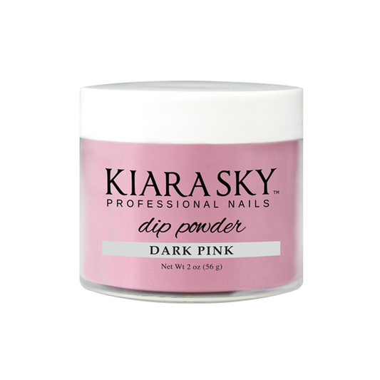 Kiara Sky Dipping Powder, DARK PINK, 2oz KK1106