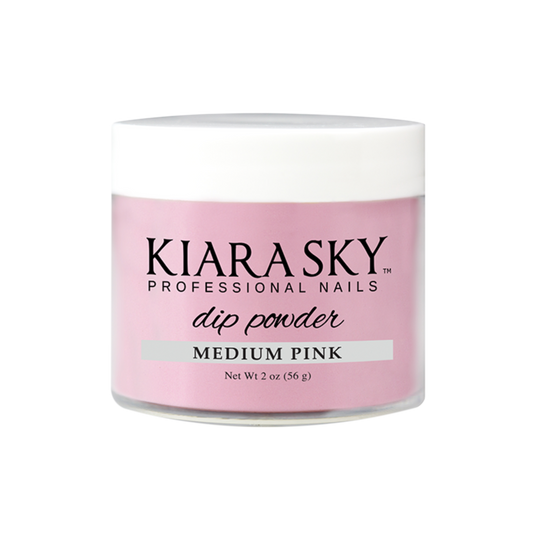 Kiara Sky Dipping Powder, MEDIUM PINK, 2oz KK1106