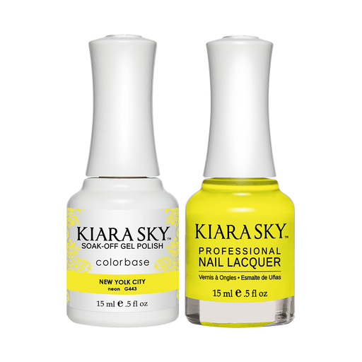 Kiara Sky Gel Polish + Nail Lacquer, GN 443, New Yolk City, 0.5oz