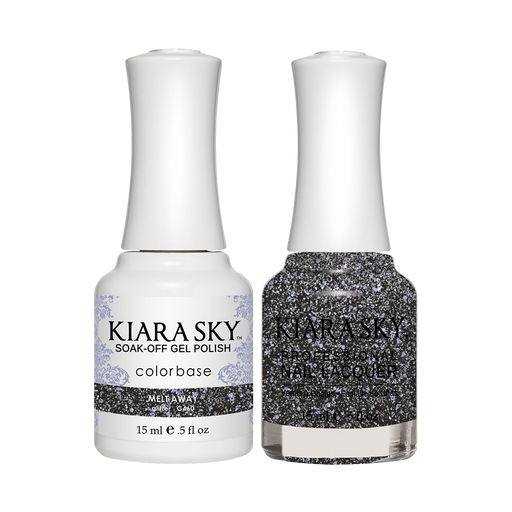 Kiara Sky Gel Polish + Nail Lacquer, GN 460, Melt Away, 0.5oz
