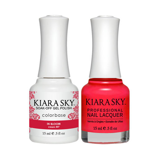 Kiara Sky Gel Polish + Nail Lacquer, GN 507, In Bloom, 0.5oz
