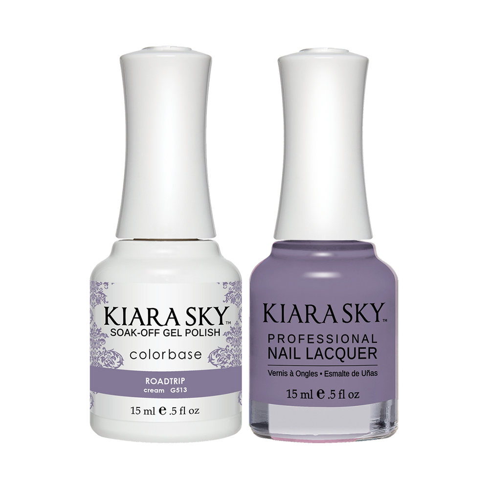 Kiara Sky Gel Polish + Nail Lacquer, GN 513, Roadtrip, 0.5oz