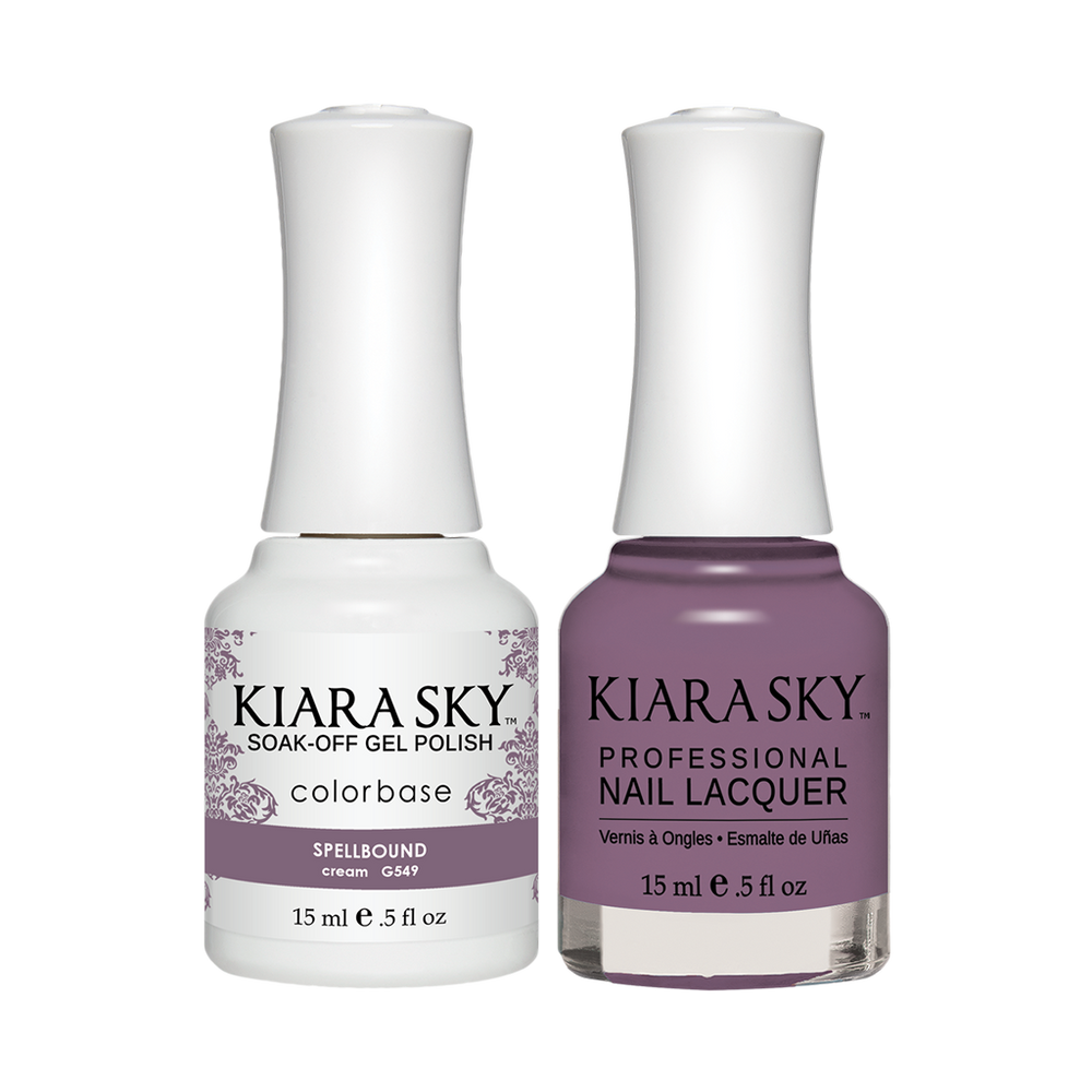 Kiara Sky Gel Polish + Nail Lacquer, GN 549, Spellbound, 0.5oz