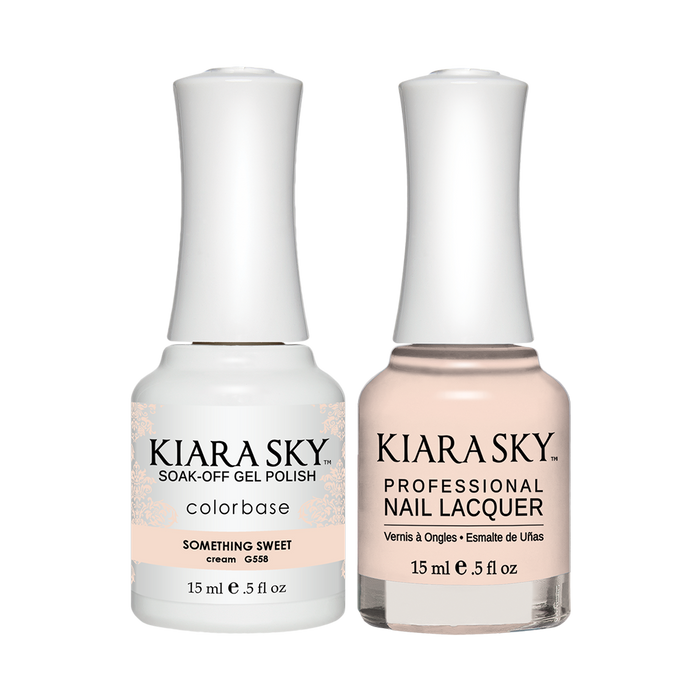 Kiara Sky Gel Polish + Nail Lacquer, GN 558, Something Sweet, 0.5oz