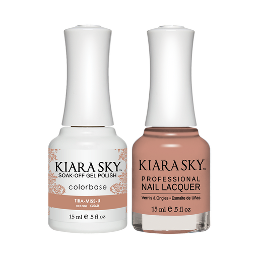 Kiara Sky Gel Polish + Nail Lacquer, GN 560, Tira Miss U, 0.5oz
