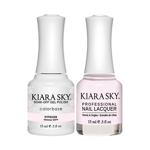 Kiara Sky Gel Polish + Nail Lacquer, GN 579, Hypnotizing, 0.5oz