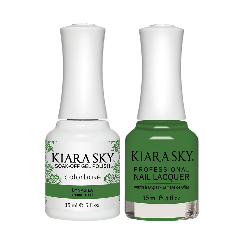 Kiara Sky Gel Polish + Nail Lacquer, London Collection, GN 594, Dynastea, 0.5oz