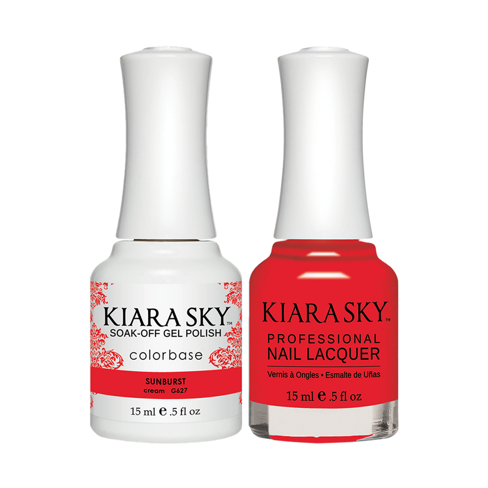 Kiara Sky Gel Polish + Nail Lacquer, Stargazer Collection, GN 627, Sunburst, 0.5oz OK1009VD