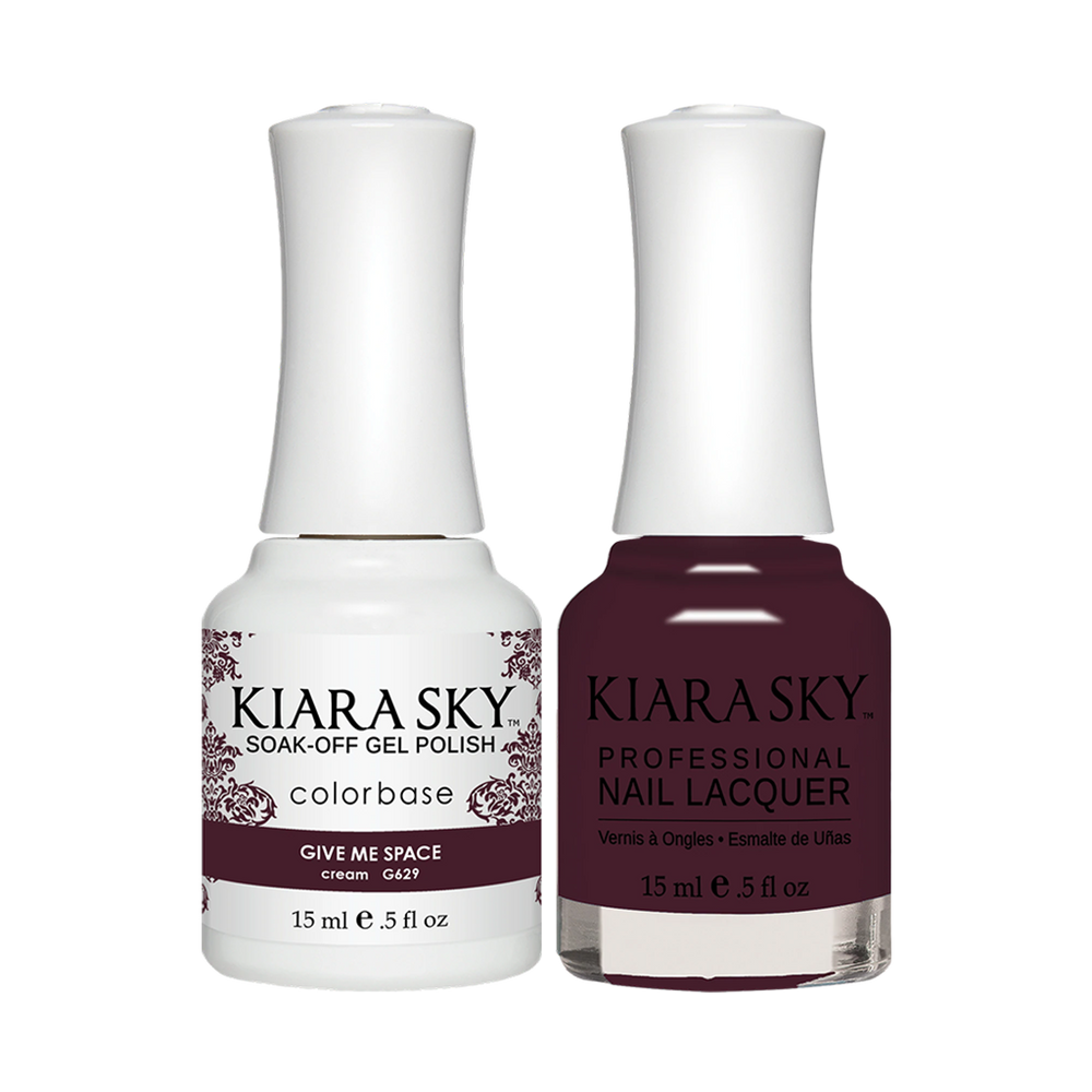 Kiara Sky Gel Polish + Nail Lacquer, Stargazer Collection, GN 629, Give Me Space, 0.5oz OK1009VD