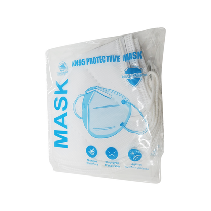 KN95 (Approved by FDA as N95) Disposable Protective Face, PACK, 5 pcs/pack OK0413LK