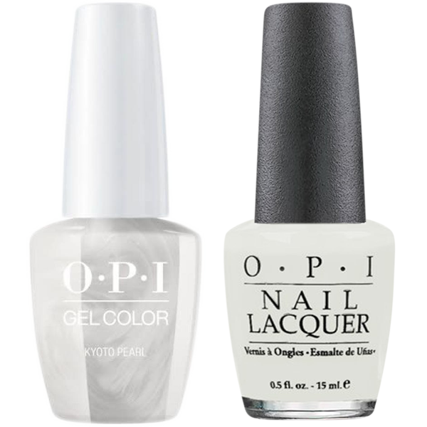 OPI GelColor And Nail Lacquer, L03, Kyoto Pearl, 0.5oz