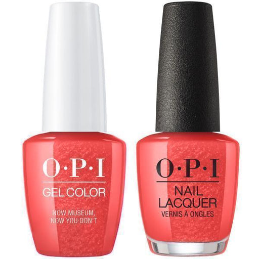 OPI GelColor And Nail Lacquer, Lisbon Collection, L21, Now Museum, Now You Don’t, 0.5oz