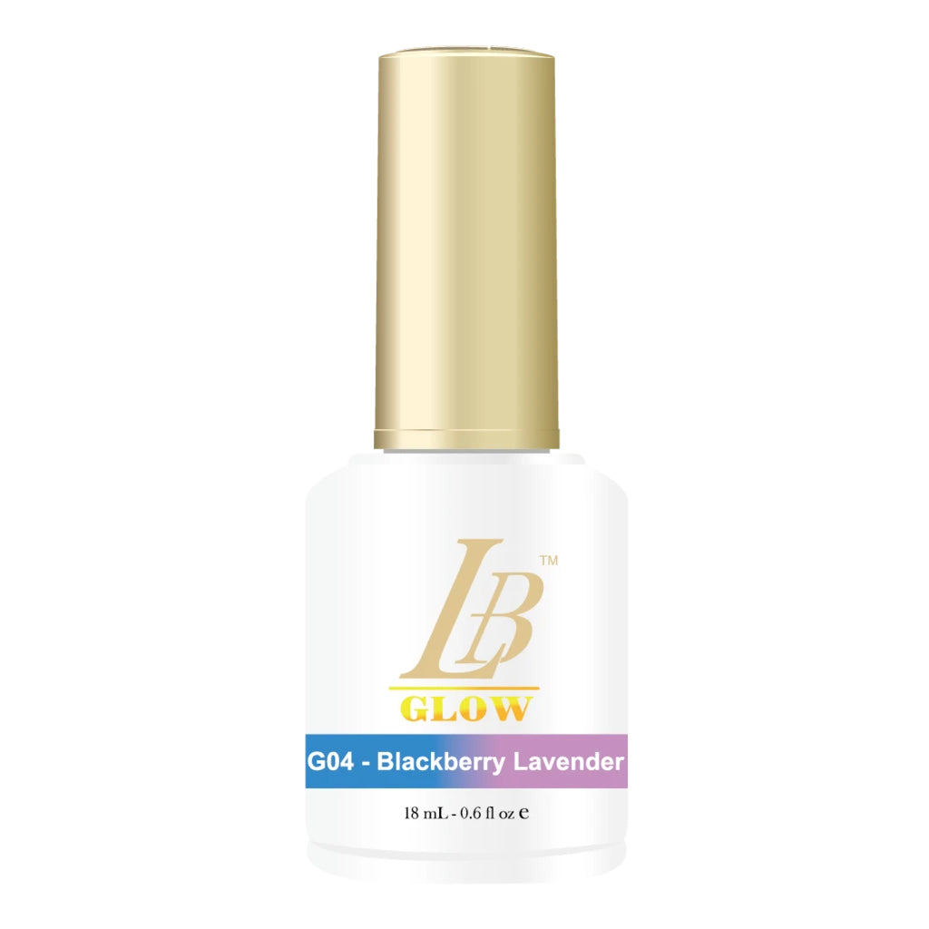 iGel LB Glow In The Dark Gel Polish, G04, Blackberry Lavender, 0.6oz OK0204VD