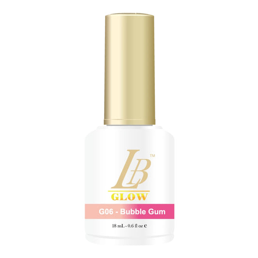 iGel LB Glow In The Dark Gel Polish, G06, Bubble Gum, 0.6oz OK0204VD