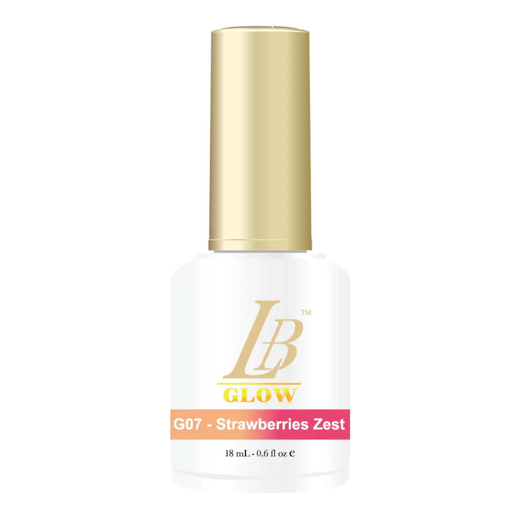 iGel LB Glow In The Dark Gel Polish, G07, Strawberries Zest, 0.6oz OK0204VD