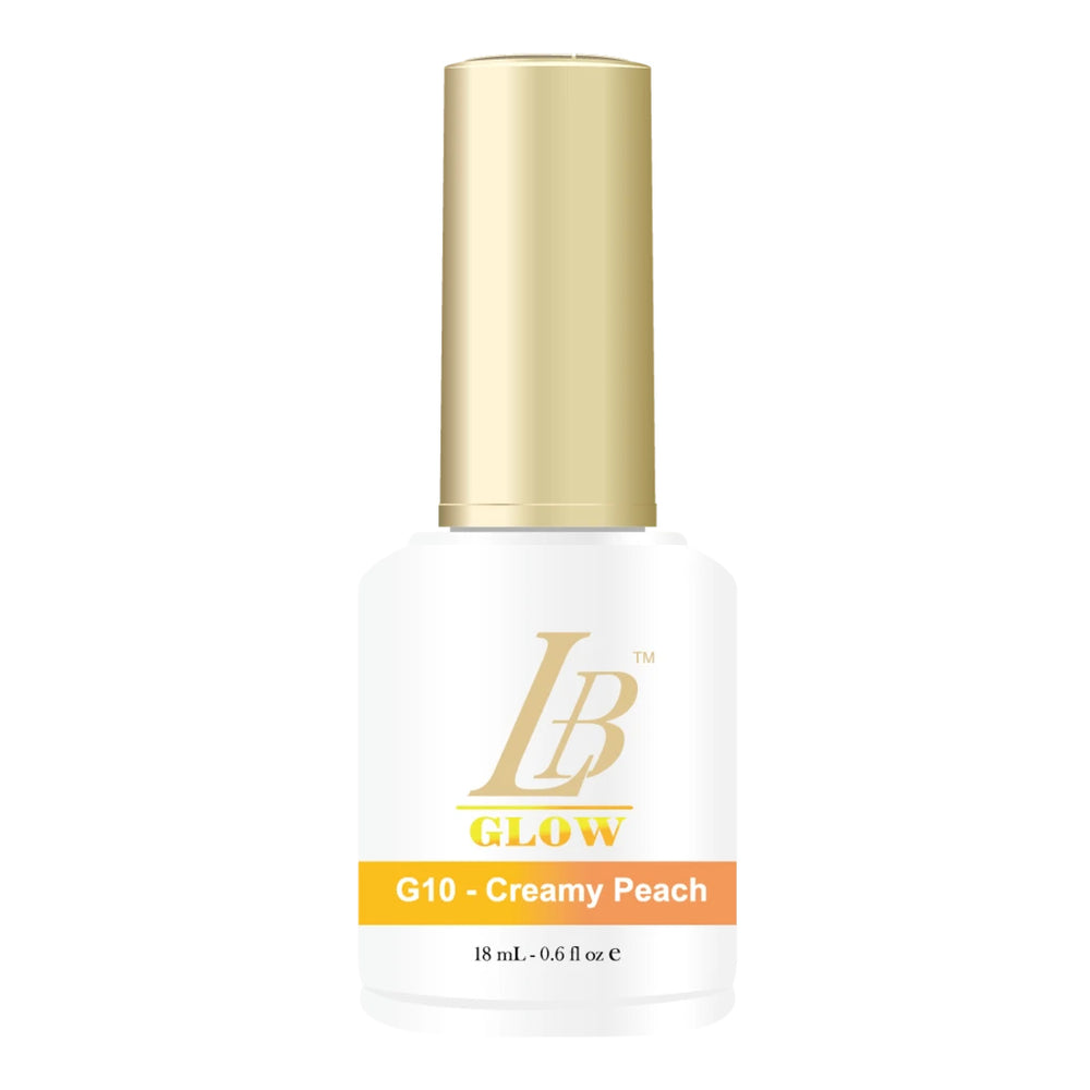 iGel LB Glow In The Dark Gel Polish, G10, Creamy Peach, 0.6oz OK0204VD
