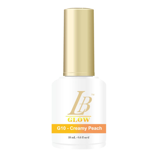 iGel LB Glow In The Dark Gel Polish, G10, Creamy Peach, 0.6oz OK0204VD