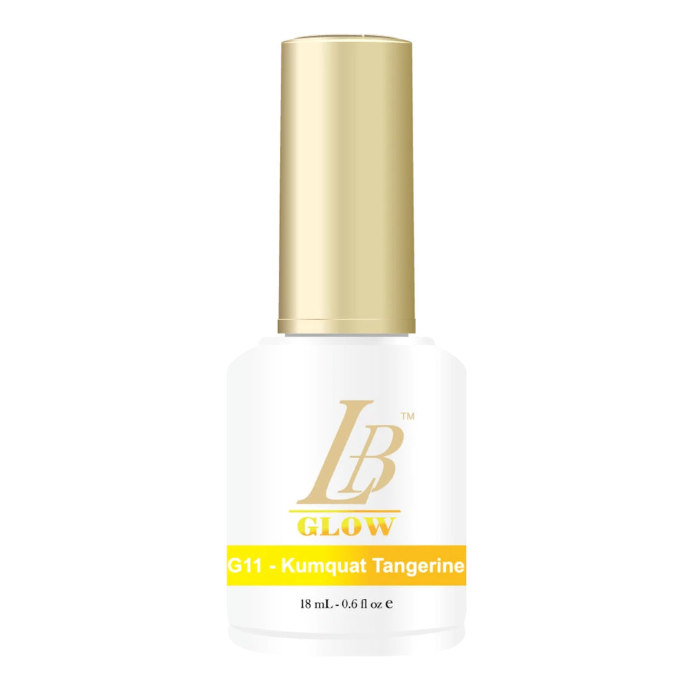 iGel LB Glow In The Dark Gel Polish, G11, Kumquat Tangerine, 0.6oz OK0204VD