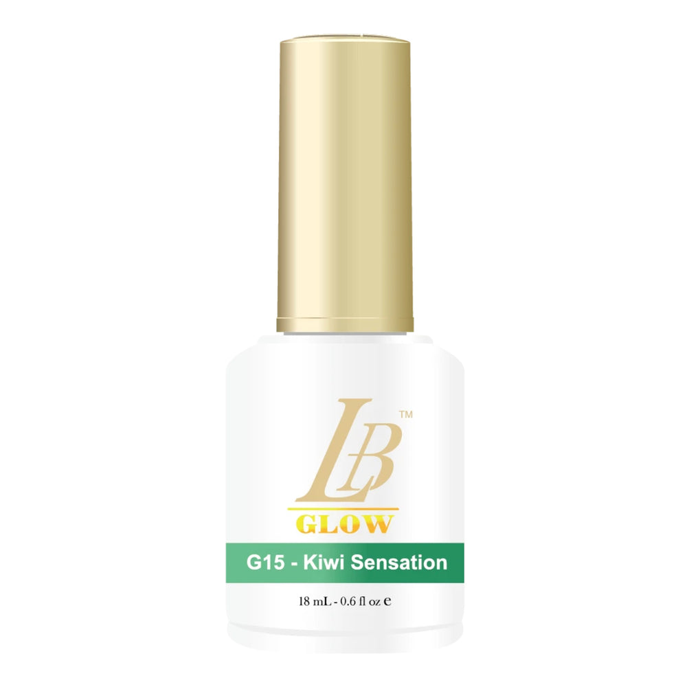 iGel LB Glow In The Dark Gel Polish, G15, Kiwi Sensation, 0.6oz OK0204VD
