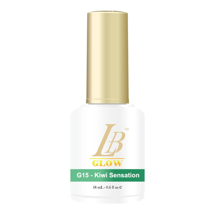 iGel LB Glow In The Dark Gel Polish, G15, Kiwi Sensation, 0.6oz OK0204VD