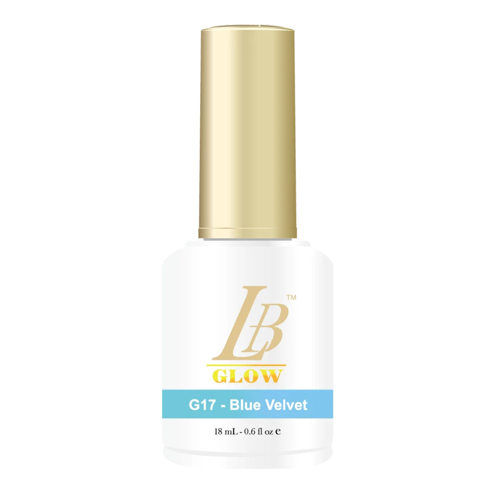 iGel LB Glow In The Dark Gel Polish, G17, Blue Velvet, 0.6oz OK0204VD