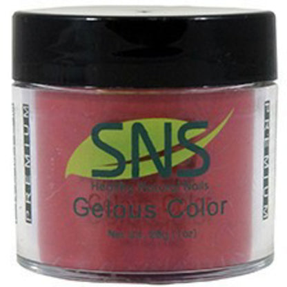 SNS Gelous Dipping Powder, 058, Bordeaux Wine, 1oz BB KK0724