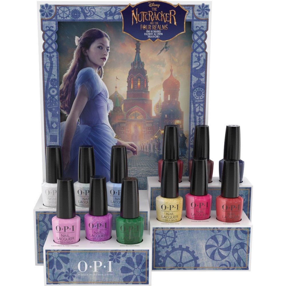 OPI Paper Counter Display, Nutcracker Winter 2018 Collection OK0312VD