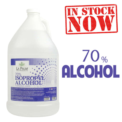 La Palm 70% Isopropyl Alcohol, 1Gal (Packing: 4pcs/case)