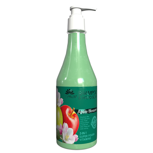 La Palm 2in1 Super Foam + Vitamins Eliminates Dirt & Oil, Apple Blossom, 8oz OK0518VD